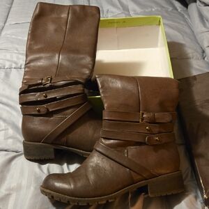 Zigi Soho Brown Combat Boots